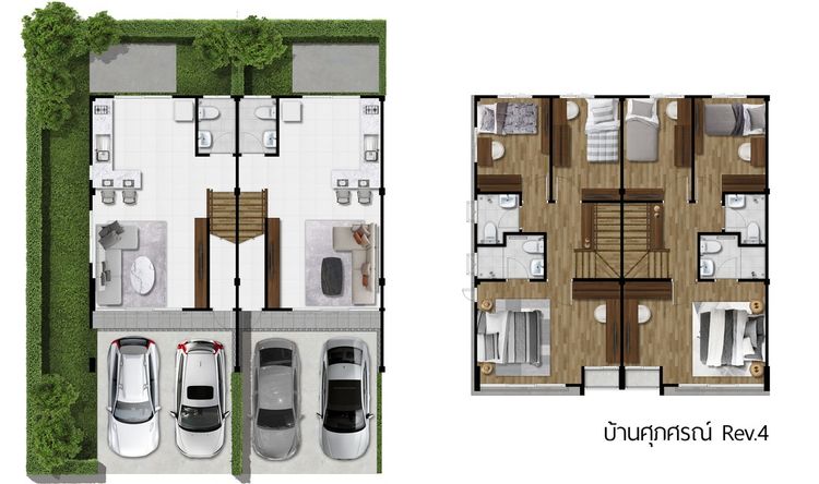 ภาพแบบบ้าน-ศุภศรณ์
