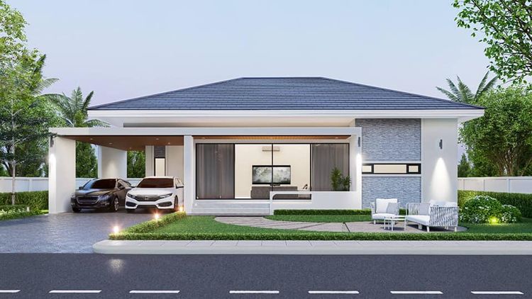 ภาพแบบบ้าน-บ้านเดี่ยว