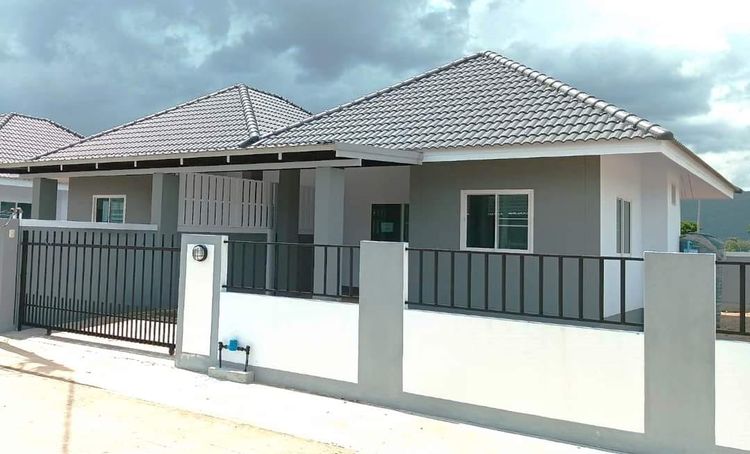 ภาพแบบบ้าน-บ้านแฝดชั้นเดียว