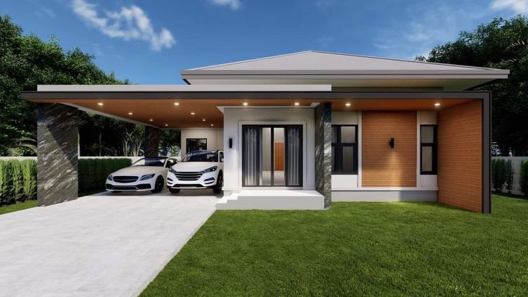 ภาพแบบบ้าน-บ้านเดี่ยว