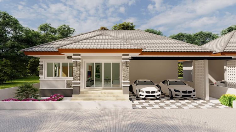 ภาพแบบบ้าน-บ้านเดี่ยว