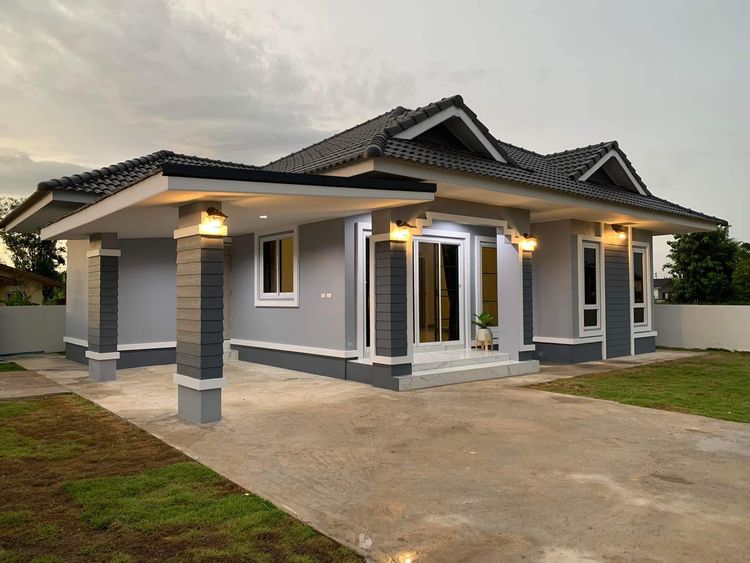 ภาพแบบบ้าน-ทรงปั้นหยา