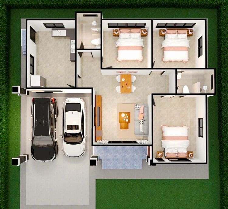 ภาพแบบบ้าน-บ้านเดี่ยวสไตล์เทมโพรารี่