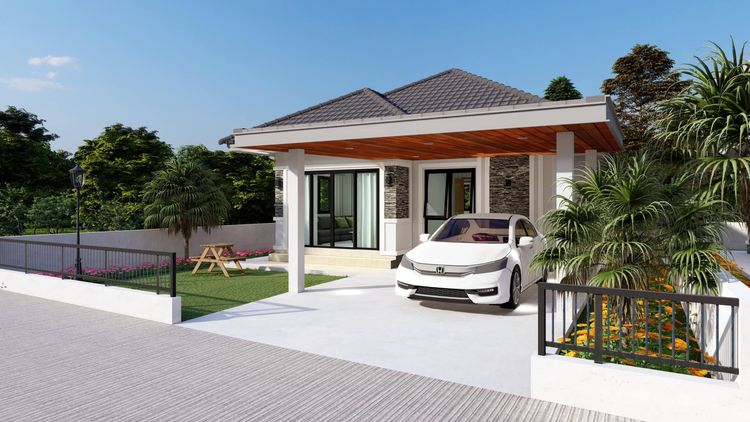 ภาพแบบบ้าน-บ้านเดี่ยว