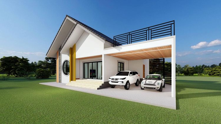 ภาพแบบบ้าน-บ้านเดี่ยว