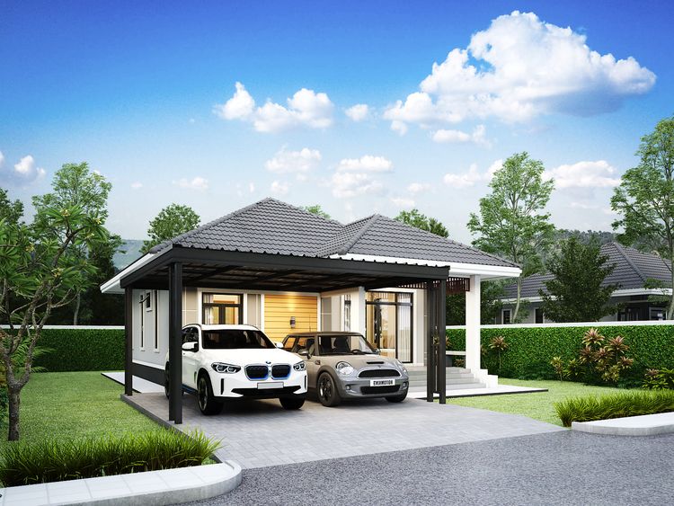 ภาพแบบบ้าน-บ้านเดี่ยว