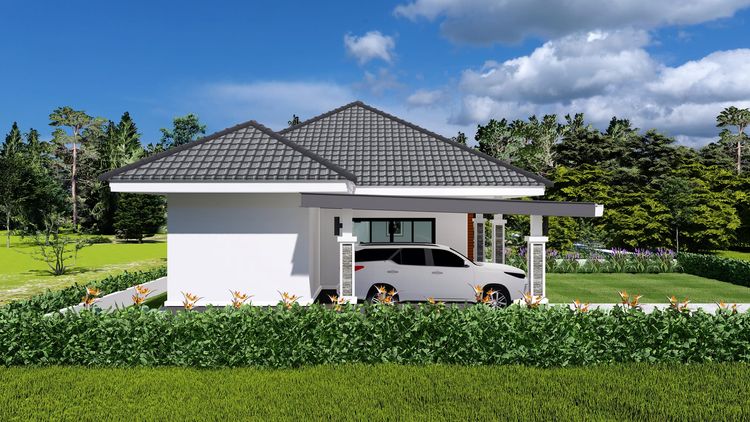 ภาพแบบบ้าน-บ้านทรงปั้นหยา