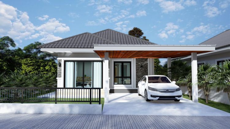 ภาพแบบบ้าน-บ้านเดี่ยว