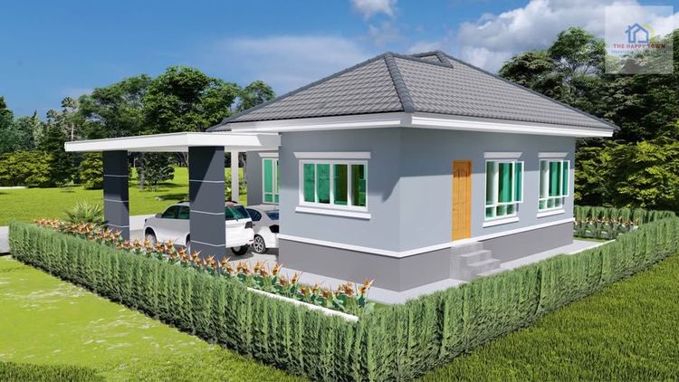 ภาพแบบบ้าน-ทรงปั้นหยา