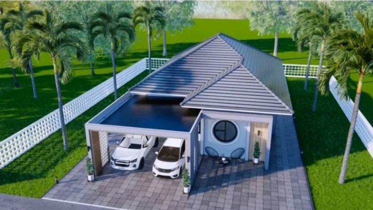 ภาพแบบบ้าน-บ้านทรงบ้านหยา