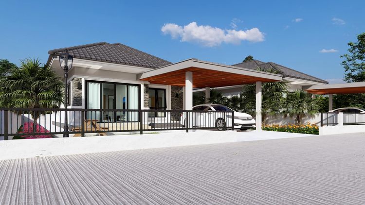 ภาพแบบบ้าน-บ้านเดี่ยว