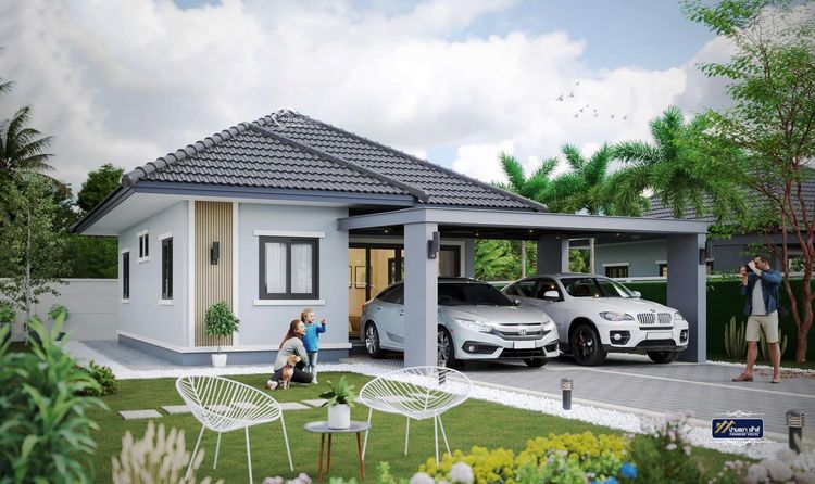 ภาพแบบบ้าน-บ้านเดี่ยว