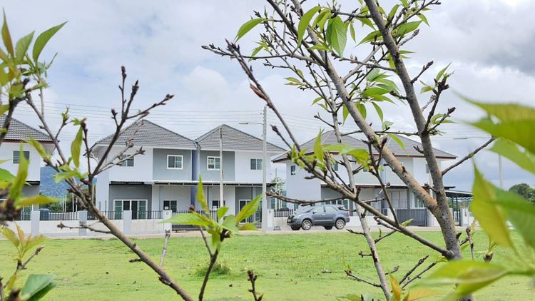 ภาพแบบบ้าน-บ้านแฝดสองชั้น