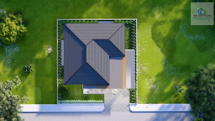 ภาพแบบบ้าน-ทรงปั้นหยา