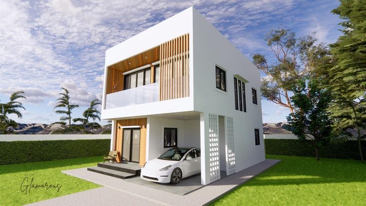 ภาพแบบบ้าน-โมเดิร์น