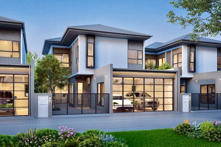 ภาพแบบบ้าน-บ้านเขตร้อน  modern minimal