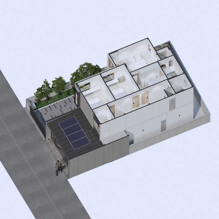 ภาพแบบบ้าน-บ้านเขตร้อน  modern minimal