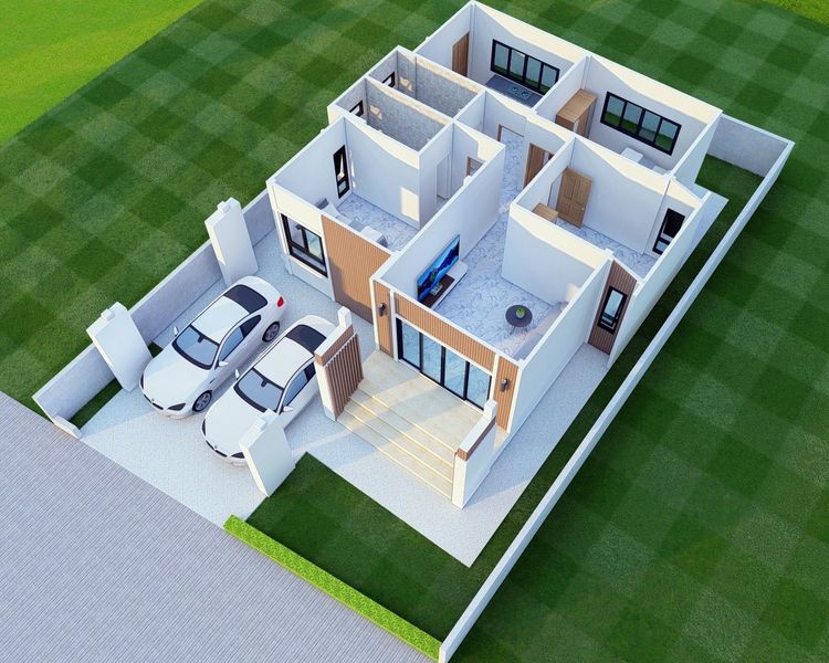 ภาพแบบบ้าน-บ้านเดี่ยว