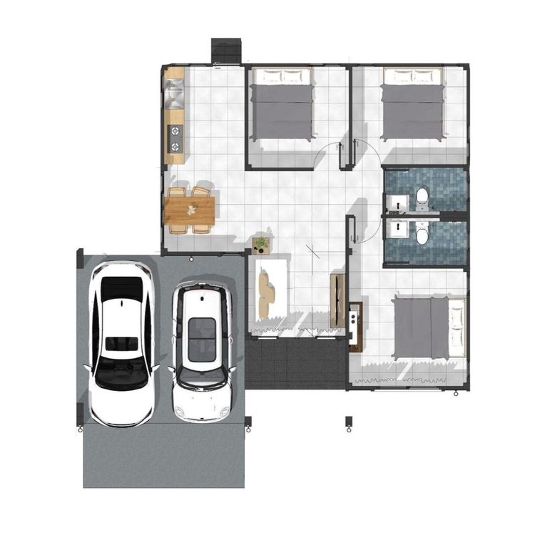 ภาพแบบบ้าน-Contemporary Style