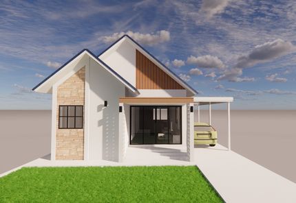 แบบบ้านสไตล์โมเดิร์น ทรอปิคอล 8zwav66S