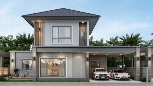 บ้านสกุลเงินเรสซิเดนซ์ ชยางกูร42 เฟส 8 - 9 - Sakungern Resident Chayangkoon 42 Phase 8-9