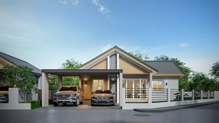 ภาพแบบบ้าน-บ้านเดี่ยว