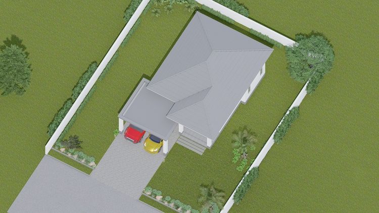 ภาพแบบบ้าน-แบบบ้านใหม่สไตล์คอนเทมพาโพรารี่