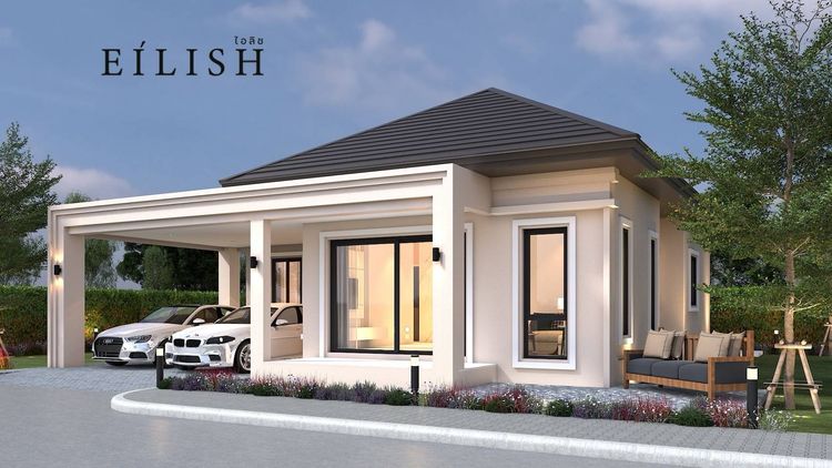 ภาพแบบบ้าน-แบบบ้านสไตล์โมเดิร์น คอนเทมโพรารี่ ไทป์เอ