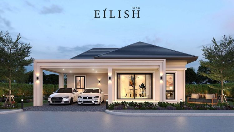 ภาพแบบบ้าน-แบบบ้านสไตล์โมเดิร์น คอนเทมโพรารี่ ไทป์เอ