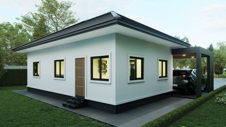 ภาพแบบบ้าน-บ้านเดี่ยวปั้นหยา