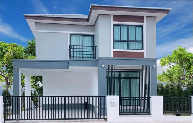 ภาพแบบบ้าน-บ้าน 2 ชั้น