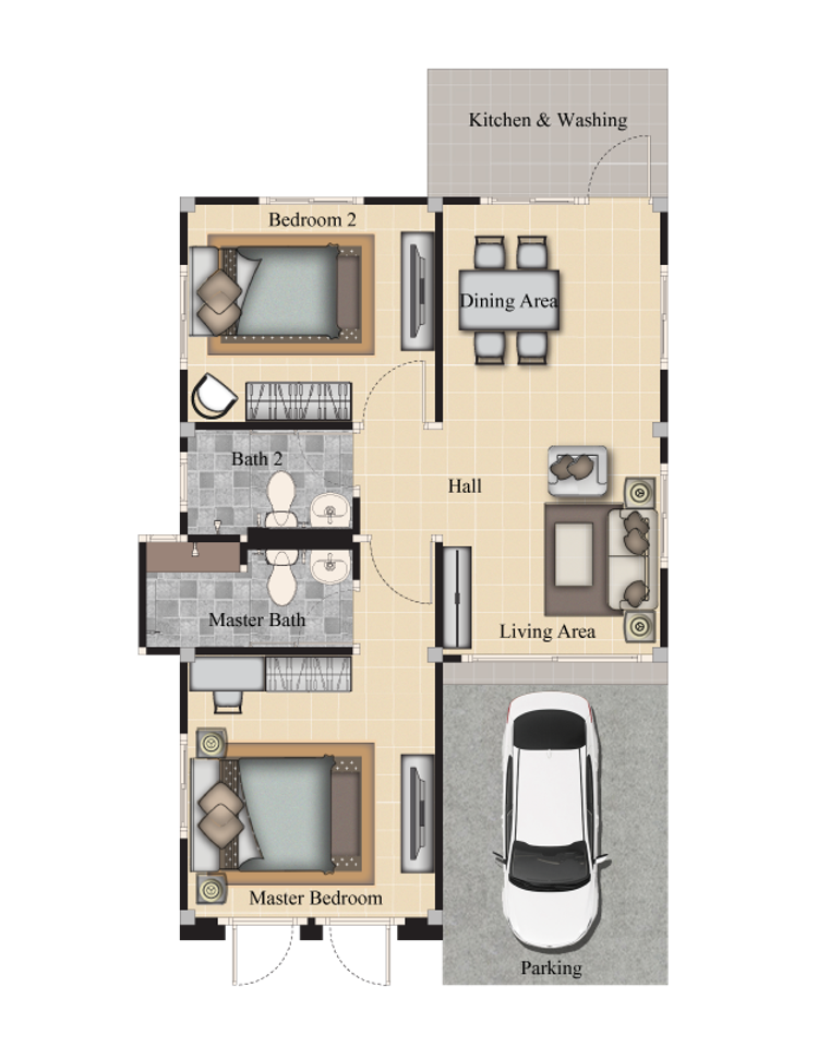 ภาพแบบบ้าน-Bosa-B