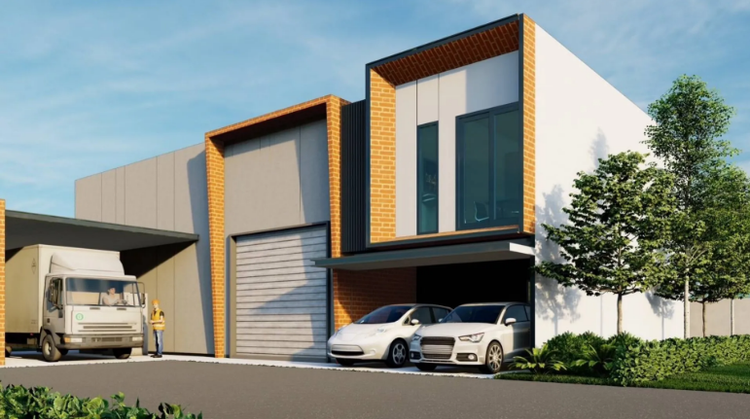 ภาพแบบบ้าน-มินิแฟคทอรี่ 2 ชั้น