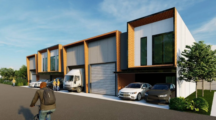 ภาพแบบบ้าน-มินิแฟคทอรี่ 2 ชั้น