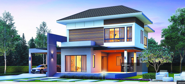 แบบบ้านสไตล์คอนเทมโพรารี่ NvVExnRw