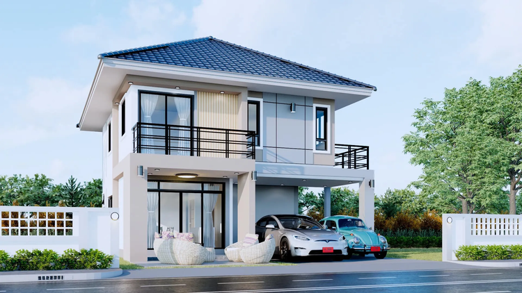 ภาพแบบบ้าน-คอนเทมโพรารี่