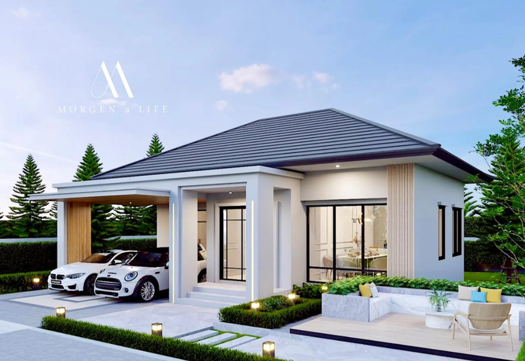 ภาพแบบบ้าน-1 โมเดิร์น Luxury สมัยใหม่