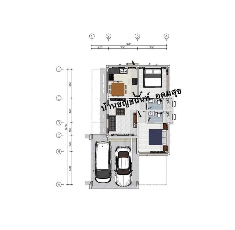 ภาพแบบบ้าน-ทรงปั้นหยา