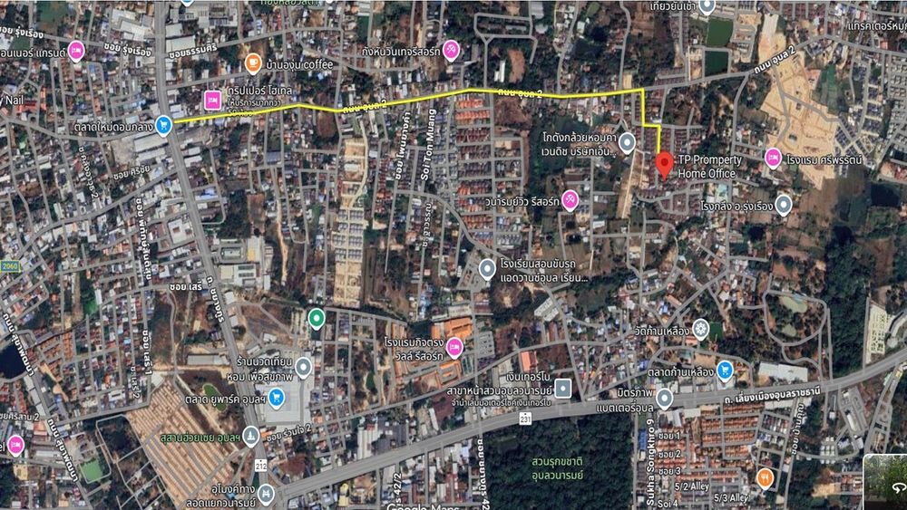 แผนที่การเดินทาง