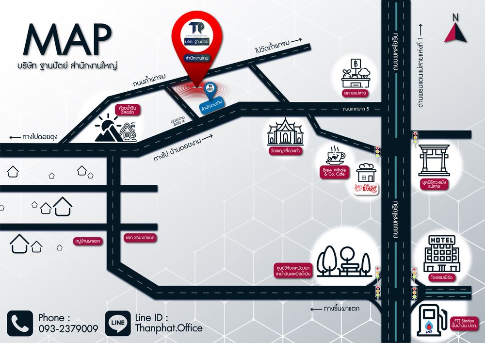 แผนที่การเดินทาง