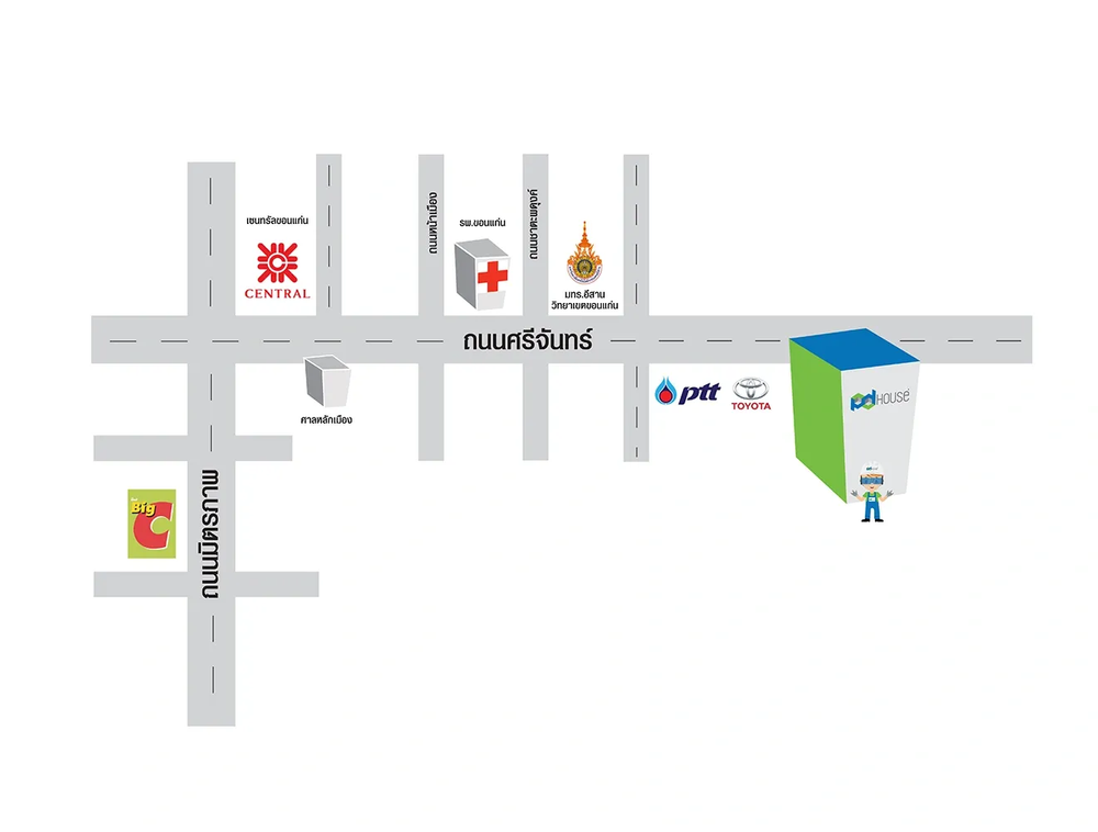 แผนที่การเดินทาง