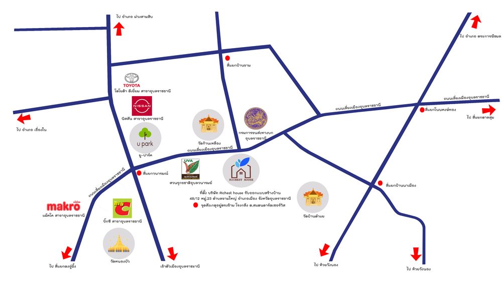 แผนที่การเดินทาง