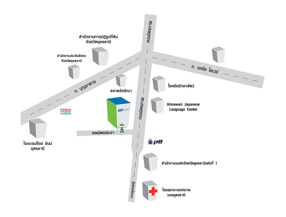 แผนที่การเดินทาง
