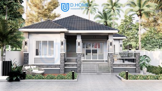 แบบบ้านสไตล์คอนเทมโพรารี่ gHYO48IL