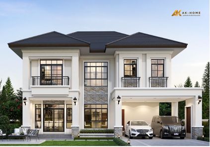 แบบบ้านสไตล์โมเดิร์น คลาสสิก vzvsRBBb