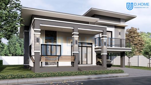 แบบบ้านสไตล์โมเดิร์น anMyVTwT