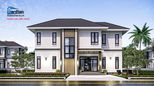 แบบบ้านสไตล์โมเดิร์น  คอนเทมโพรารี่ qHdQVCXH