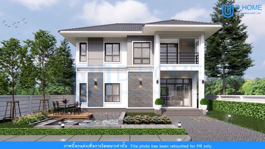 แบบบ้านสไตล์คอนเทมโพรารี่ 2J1b0WfX