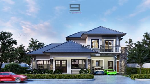 แบบบ้านสไตล์โมเดิร์น  คอนเทมโพรารี่ 06vDIoiy