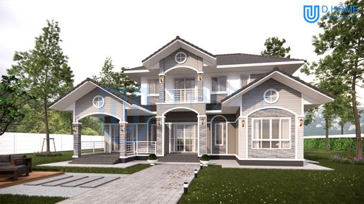 แบบบ้านสไตล์อิงลิช คอตเทจ คลาสสิก Tno2kIg7